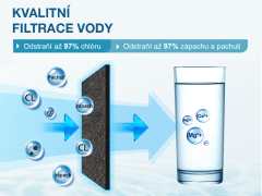 Aqua Crystalis AC-1000P vodní filtr pro lednice LG (Náhrada filtru LT1000P / ADQ747935) - 2 kusy