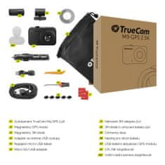 TrueCam M9 GPS 2.5K Radar + TrueCam FullHD vnitřní zadní kamera